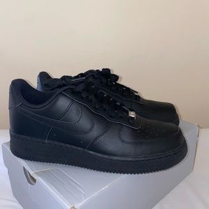 Black Air Force 1s